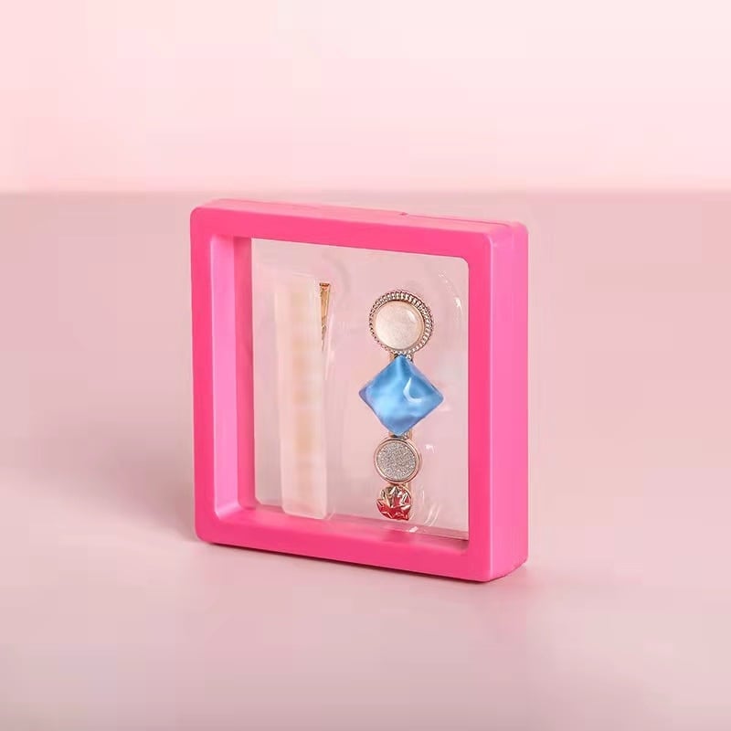 Kellade ja käevõrude pakkekarp PE-filmi suspensioonpakendiga, plastikust, pakenditüüp: karp, üldine pakkimine, Xiangtai bränd — alus ümmargune või ruudukujuline