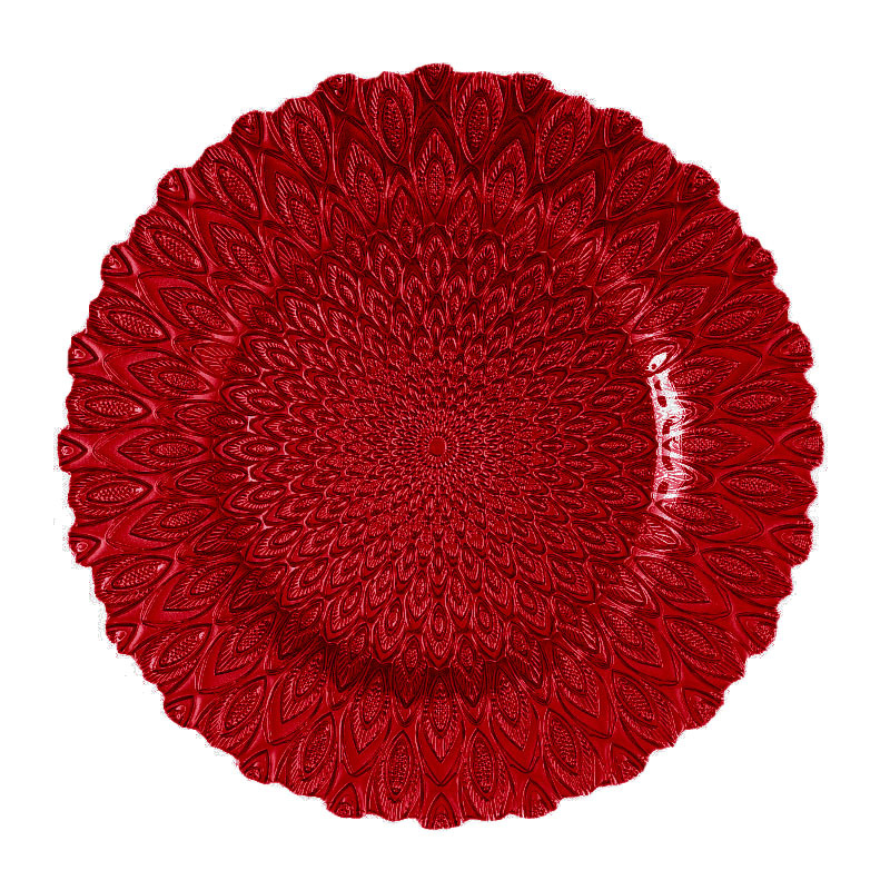 Euroopa stiilis kristallklaasist puuvilja- ja suupisteplaat, ümmargune, käsitsi joonistatud pind