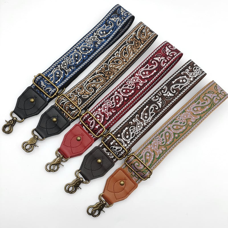 Ιμάντας ώμου για τσάντα - Πολυεστέρας, ανθεκτικό στη φθορά, μείωση φορτίου, Ριγέ μοτίβο, Εθνο-στυλ