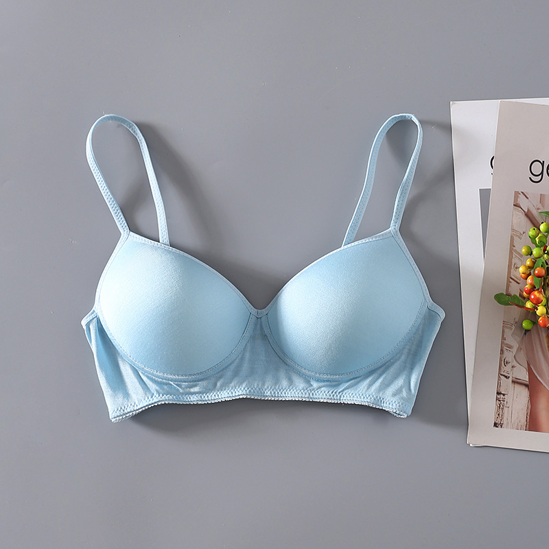 Sportski grudnjak od svile, bez čeličnih krugova, 3/4 košarice, tanko oblikovani košarica, prozračna svila