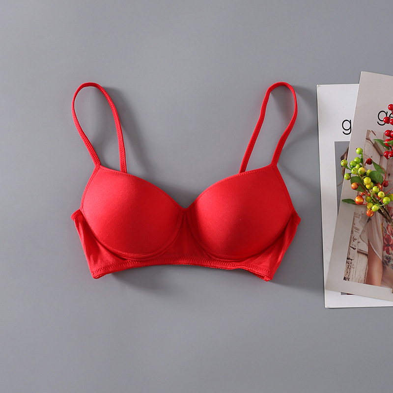 Sportski grudnjak od svile, bez čeličnih krugova, 3/4 košarice, tanko oblikovani košarica, prozračna svila