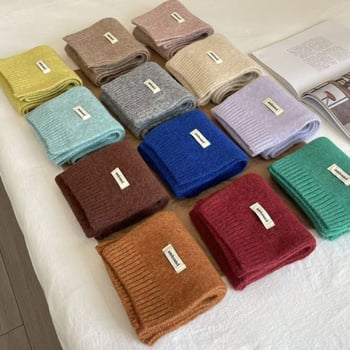 Fular de iarnă pentru copii, material tricotat moale, etichetă în stil coreean, unisex, Elmo beibei