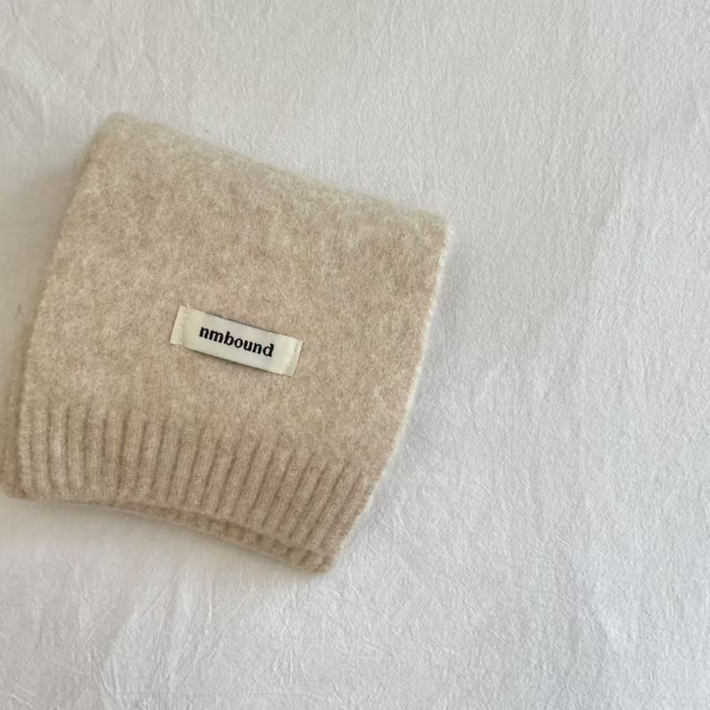 Fular de iarnă pentru copii, material tricotat moale, etichetă în stil coreean, unisex, Elmo beibei