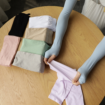 Lang Hao Manșete pentru antebrațe cu repelent împotriva țânțarilor și protecție UV pentru ciclism în aer liber, nylon 90%