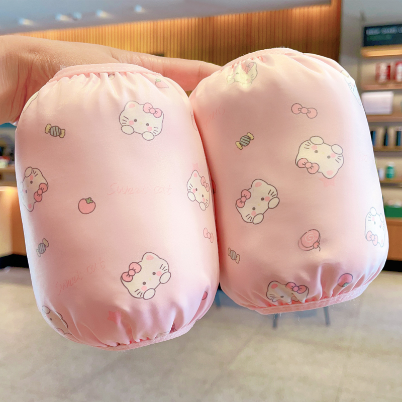 Bērnu pret netīrumiem piedurknes, neilons ar karikatūru rakstu, unisex, vecums 1–13 gadi