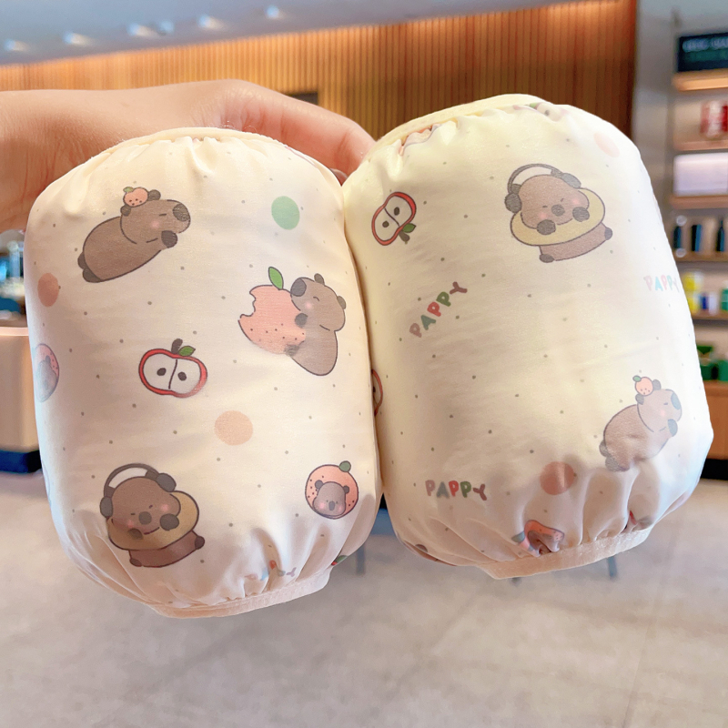 Bērnu pret netīrumiem piedurknes, neilons ar karikatūru rakstu, unisex, vecums 1–13 gadi