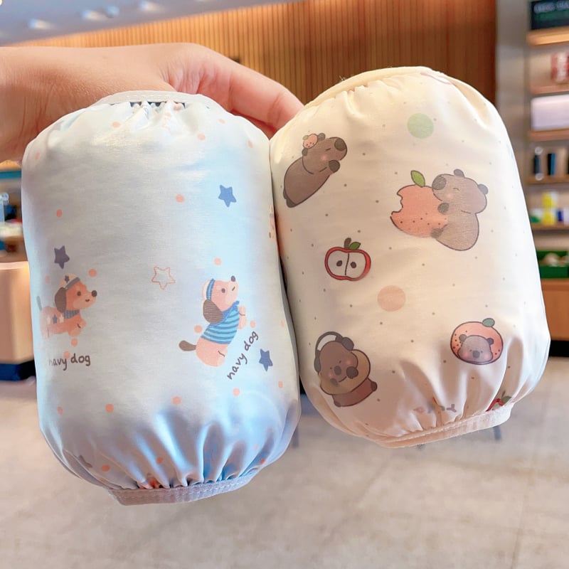 Bērnu pret netīrumiem piedurknes, neilons ar karikatūru rakstu, unisex, vecums 1–13 gadi