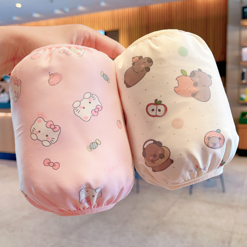 Bērnu pret netīrumiem piedurknes, neilons ar karikatūru rakstu, unisex, vecums 1–13 gadi