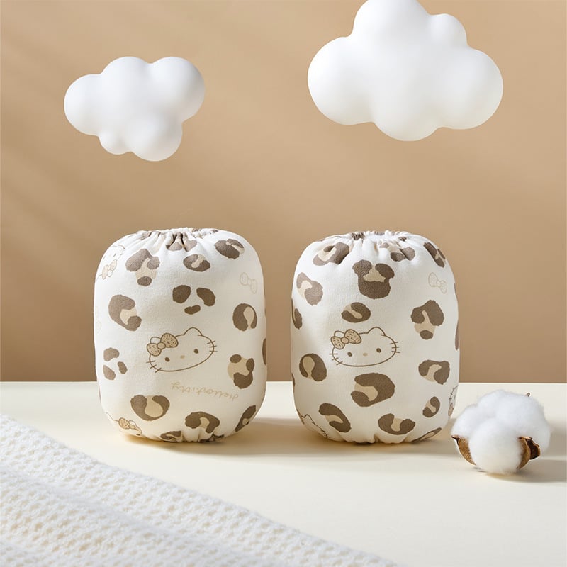 Bērnu 100% kokvilnas piedurknes ar karikatūras rakstu, košļājamās, pret netīrumiem, universālas, zīmols Blue Dad, vecuma grupai 0–8 gadi (0–1, 1–3, 3–8)