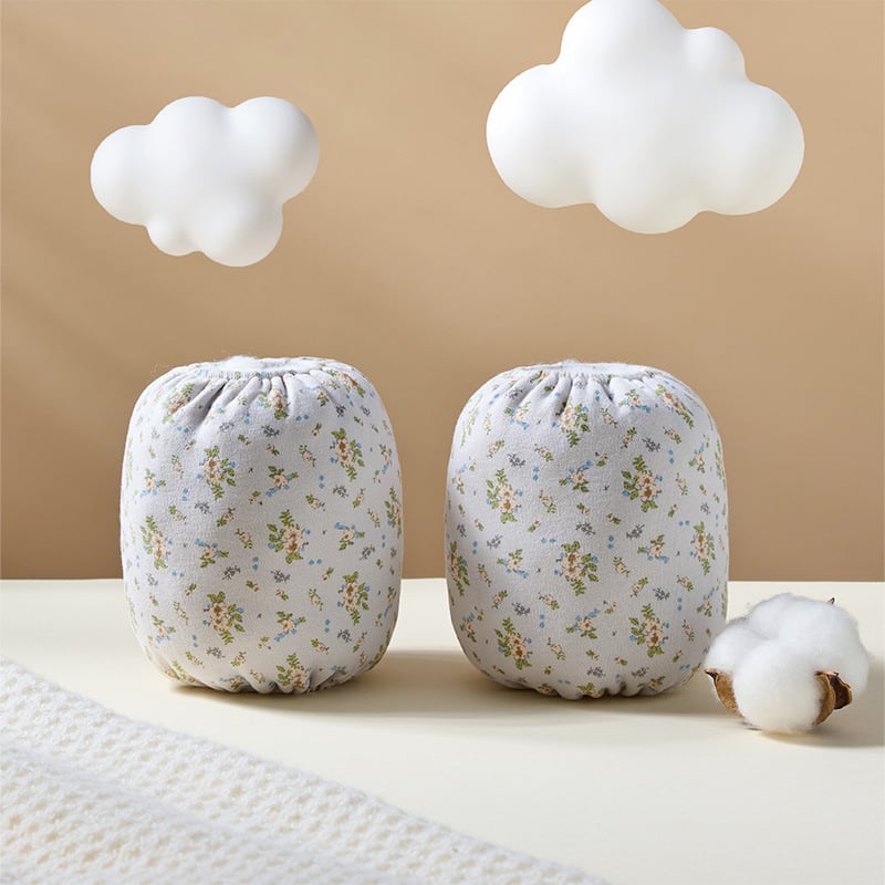 Bērnu 100% kokvilnas piedurknes ar karikatūras rakstu, košļājamās, pret netīrumiem, universālas, zīmols Blue Dad, vecuma grupai 0–8 gadi (0–1, 1–3, 3–8)