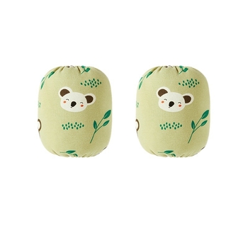 Zīdaiņu roku aizsargi no 100% kokvilnas — pret netīrumiem, reljēts karikatūru raksts, universāls, vecums 0–8 gadi