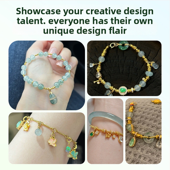 Hongma jáde medál, 925 ezüst aranyozott bevonattal, intarzázott kivitel, uniszex, levél alakú