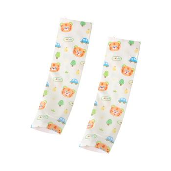 Bērnu UV aizsargrokas piedurknes ar karikatūras rakstu – Ice Silk, Nailons, Unisex, 1–13 gadi