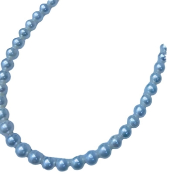 Kaklo grandinė su gėlavandenėmis perlais, beveik apvalios formos, 4–5 mm skersmens, 925 sidabras