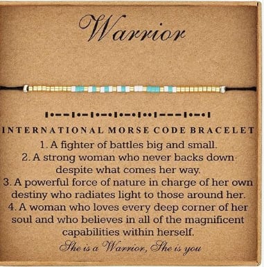 Käevõru - käsitsi tikitud, segu materjalidest, unisex, geomeetriline kujundus (Kevad 2024)