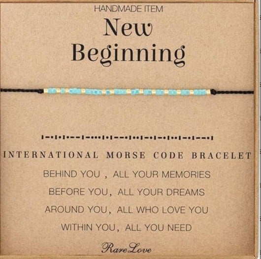 Käevõru - käsitsi tikitud, segu materjalidest, unisex, geomeetriline kujundus (Kevad 2024)