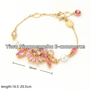 Safiiride ja pärlitega käevõru retro Barokse palee stiilis, geomeetriline kujundus, sulam, elektroplaadimine, naistele.