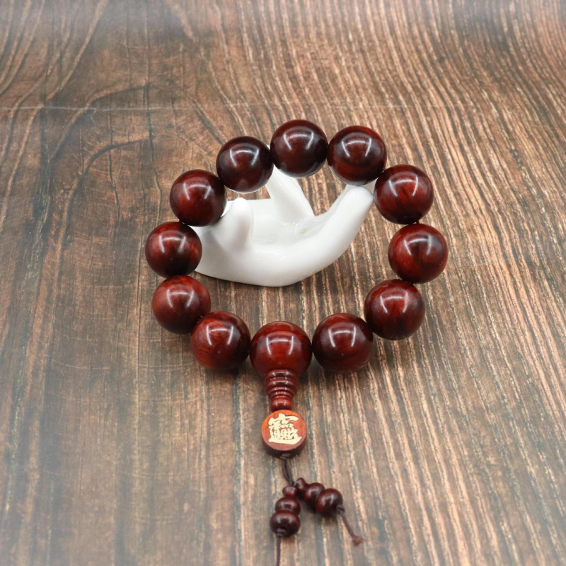 Meeste roosipuu käevõru, 20 helmest Pixiu, vask lisandid, kaasaegne minimalistlik stiil