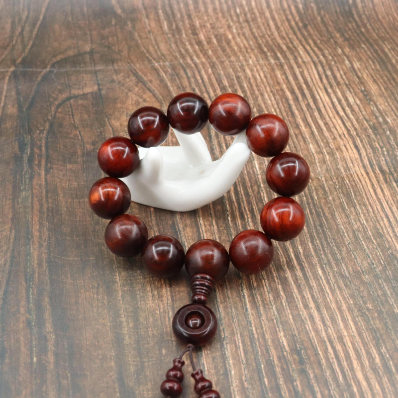 Meeste roosipuu käevõru, 20 helmest Pixiu, vask lisandid, kaasaegne minimalistlik stiil