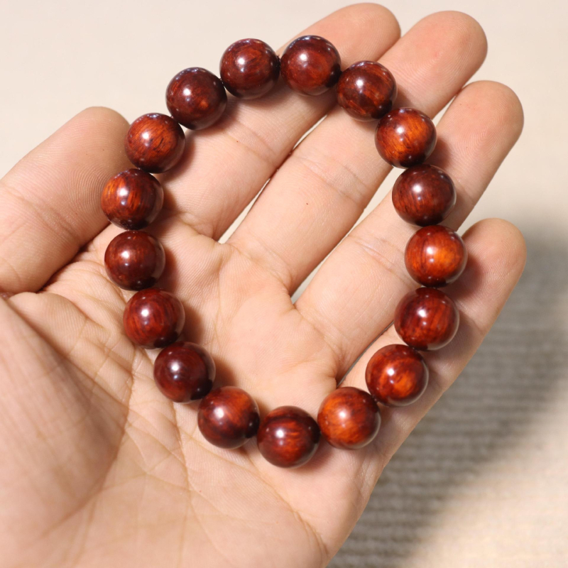 Meeste roosipuu käevõru, 20 helmest Pixiu, vask lisandid, kaasaegne minimalistlik stiil