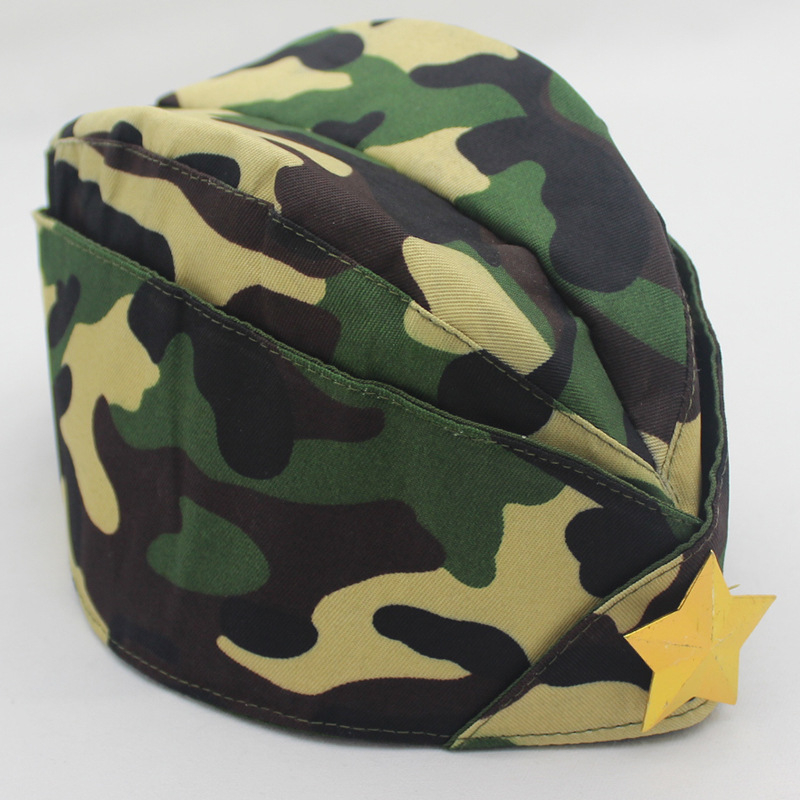 Beret u pomorskom stilu za nastupe i plesove – twill materijal, jednobojan, konični vrh