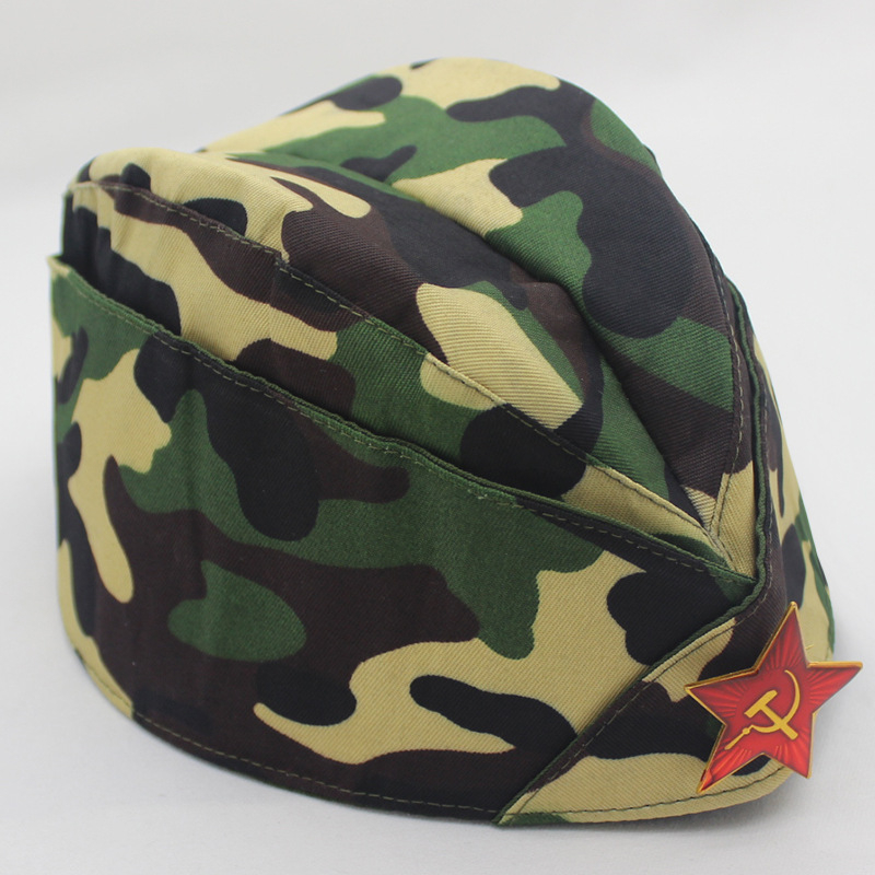 Beret u pomorskom stilu za nastupe i plesove – twill materijal, jednobojan, konični vrh