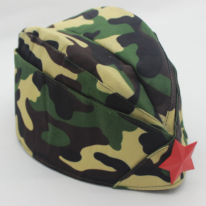 Beret u pomorskom stilu za nastupe i plesove – twill materijal, jednobojan, konični vrh