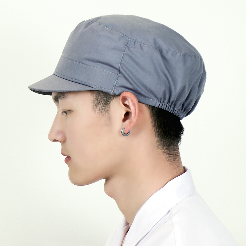 Бейсболна шапка от полиестер-памук, плосък връх, къс козир, едноцветна, принтирано лого