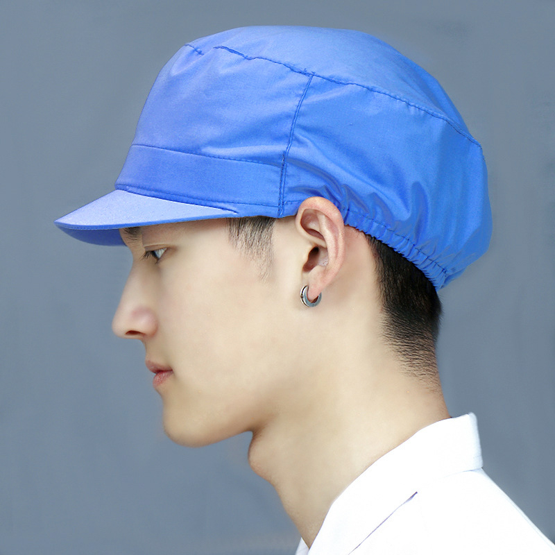 Бейсболна шапка от полиестер-памук, плосък връх, къс козир, едноцветна, принтирано лого