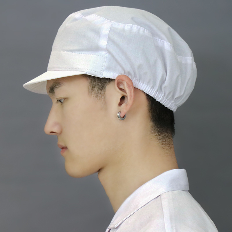 Бейсболна шапка от полиестер-памук, плосък връх, къс козир, едноцветна, принтирано лого