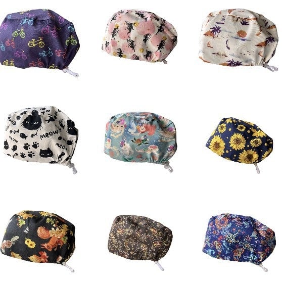 Șapcă chirurgicală unisex pentru personalul medical – pălărie plată din bumbac, stil modern minimalist, potrivită pentru toate sezoanele