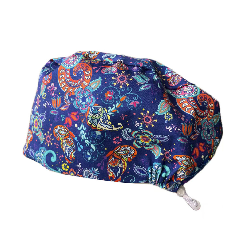 Șapcă chirurgicală unisex pentru personalul medical – pălărie plată din bumbac, stil modern minimalist, potrivită pentru toate sezoanele