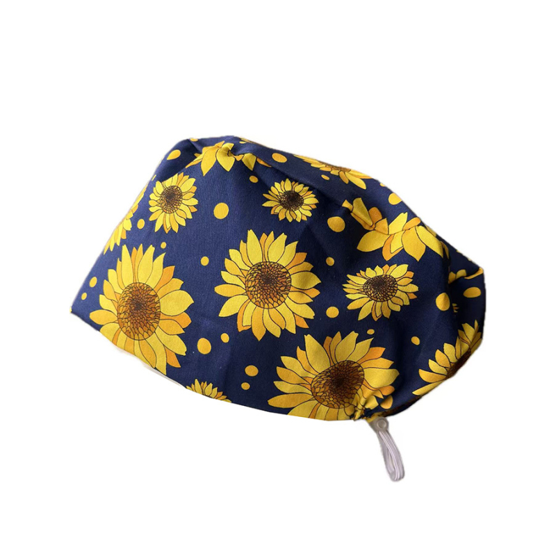 Șapcă chirurgicală unisex pentru personalul medical – pălărie plată din bumbac, stil modern minimalist, potrivită pentru toate sezoanele