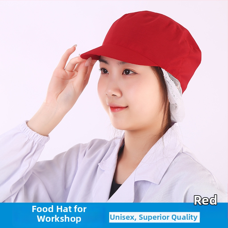 Puuvillane võrgmüts, lame tipp, lühike visir, koloriitmuster