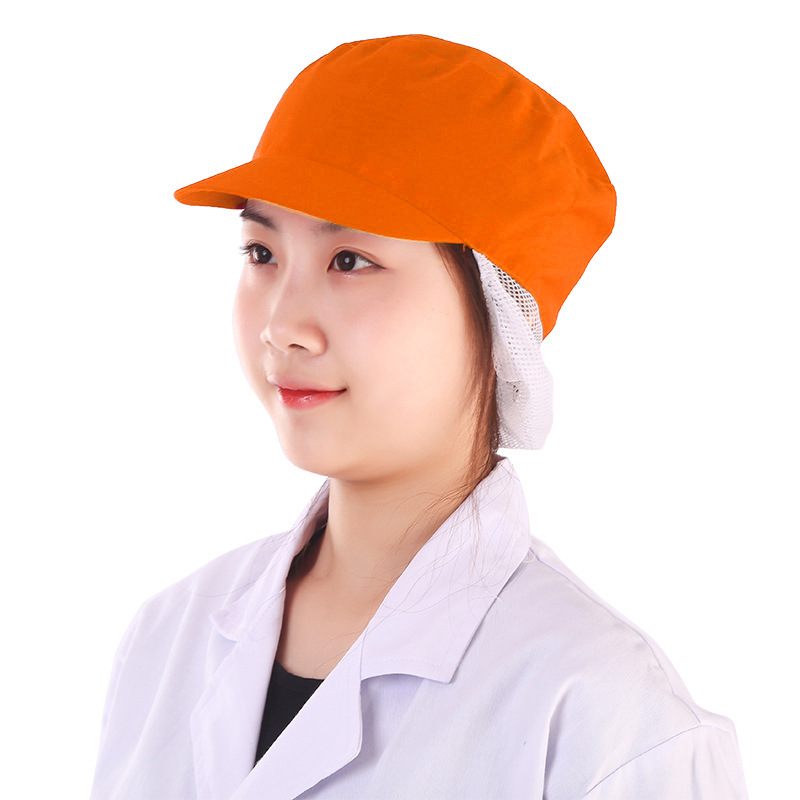 Puuvillane võrgmüts, lame tipp, lühike visir, koloriitmuster