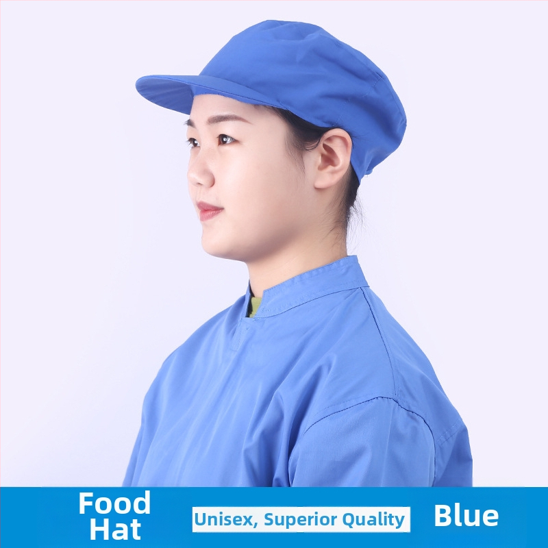 Puuvillane võrgmüts, lame tipp, lühike visir, koloriitmuster