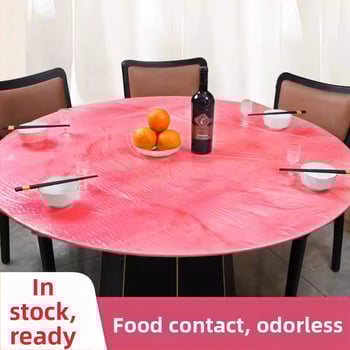 Ühekordne PE laua kate, Ühtlase mustriga, Paksus 1, Zhejiang päritolu