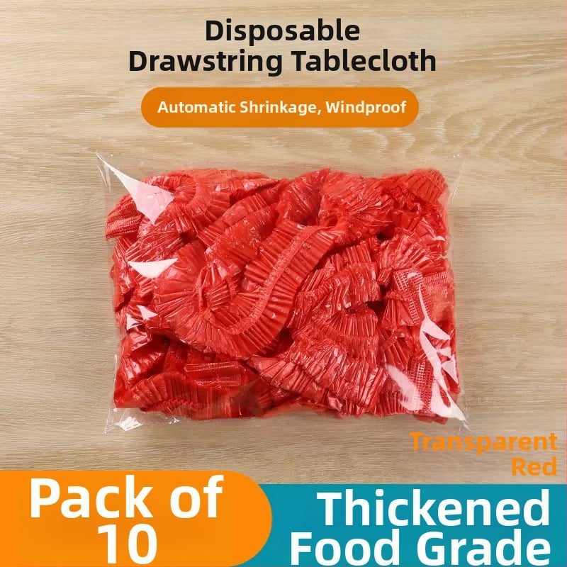 Ühekordne PE laua kate, Ühtlase mustriga, Paksus 1, Zhejiang päritolu