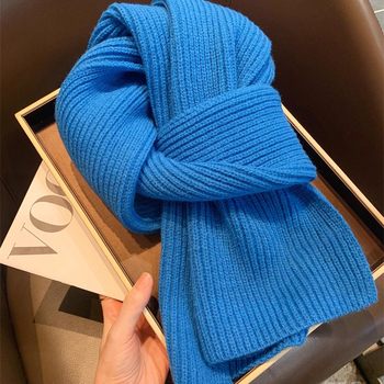 Ženski pleteni vuneni šal, marka Ewanian/yiwan nian; pogodan za zimu, proljeće i jesen; izdanje: jesen 2025