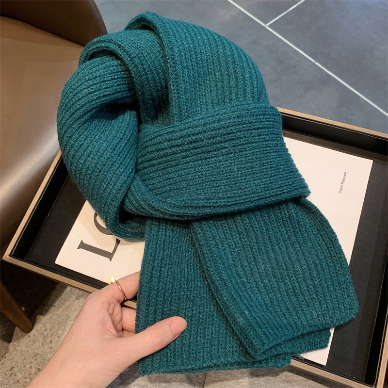 Ženski pleteni vuneni šal, marka Ewanian/yiwan nian; pogodan za zimu, proljeće i jesen; izdanje: jesen 2025