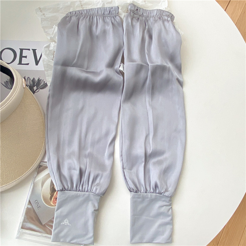 Rukavi za podlakticu – Ice Silk, prozračni, UV zaštita, za vožnju (Koukou Cat • Simulation Silk • Hangzhou • Spring 2022)