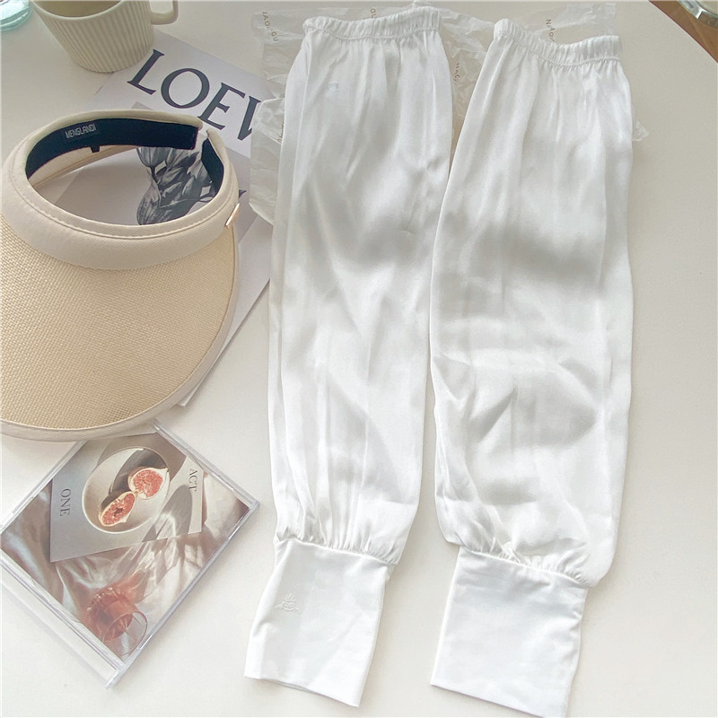 Rukavi za podlakticu – Ice Silk, prozračni, UV zaštita, za vožnju (Koukou Cat • Simulation Silk • Hangzhou • Spring 2022)