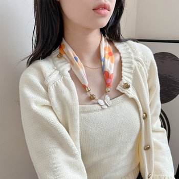 Könnyű nyakkendő mágneses csattal, koreai stílusú, nyárra, mesterséges selyem, sima szövés, nyomtatott dizájn