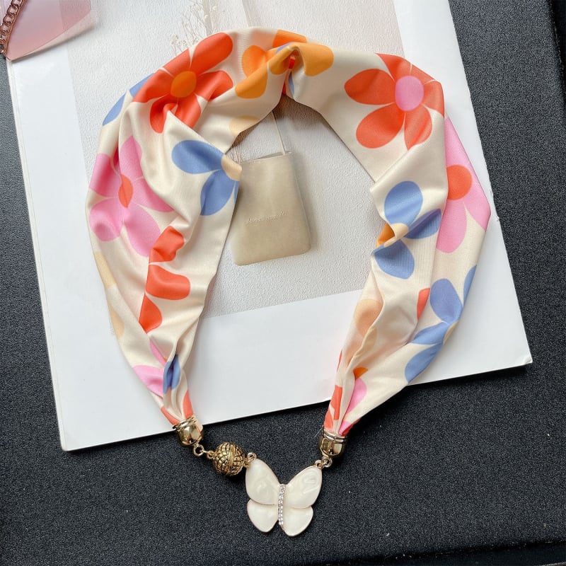 Könnyű nyakkendő mágneses csattal, koreai stílusú, nyárra, mesterséges selyem, sima szövés, nyomtatott dizájn