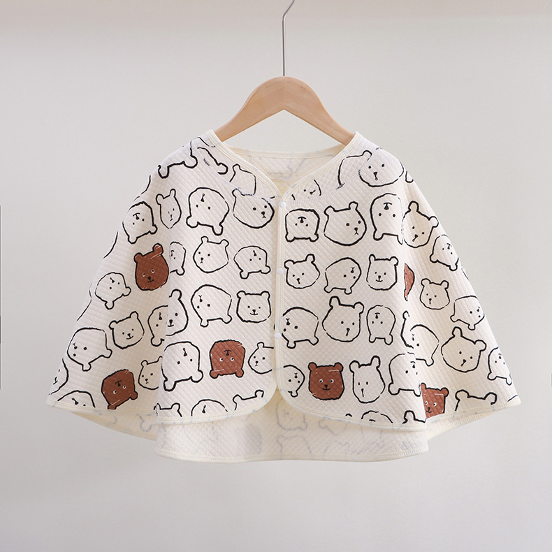 Шал за майчинство и кърмене от памук, есенно-зимно топъл, ширина 83 см, тъкан твил