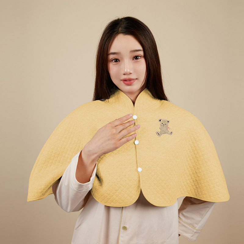 Шал за майчинство и кърмене от памук, есенно-зимно топъл, ширина 83 см, тъкан твил