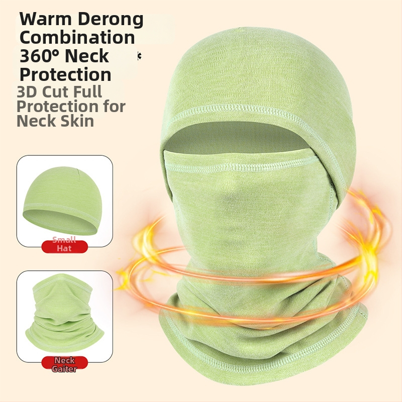 Višenamjenski šal za biciklizam i skijanje – unisex, otporan na vjetar, topao, Derong tkanina