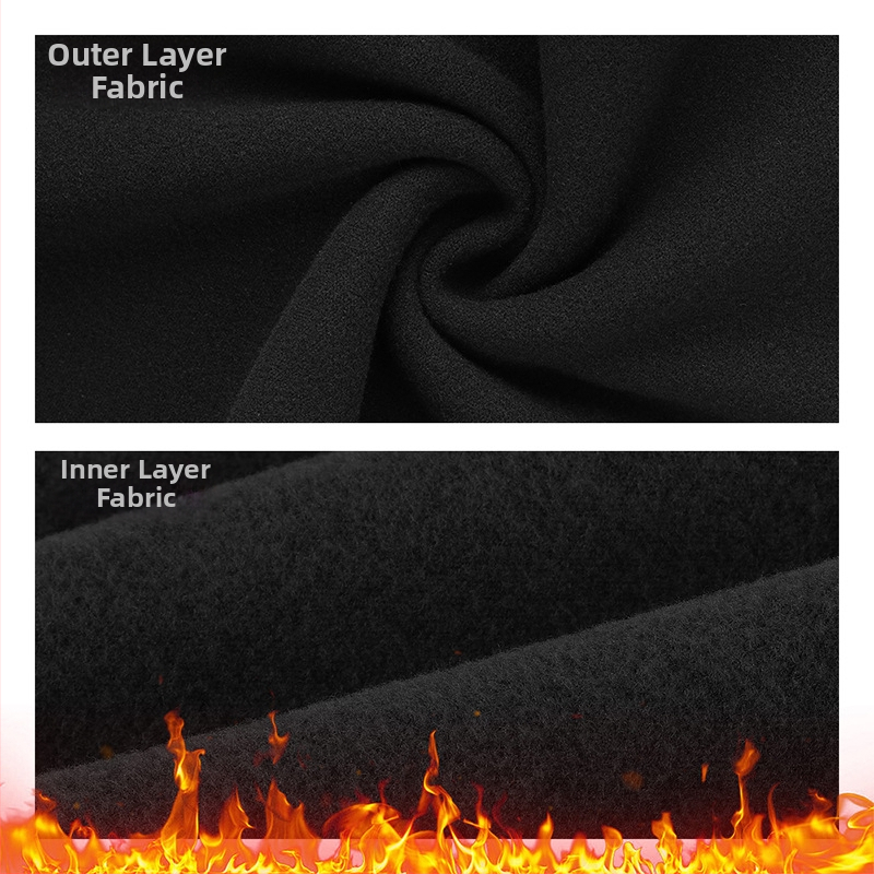 Višenamjenski šal za biciklizam i skijanje – unisex, otporan na vjetar, topao, Derong tkanina