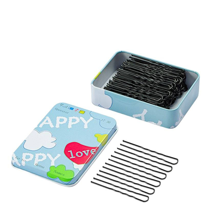 U-kujuline juukseklips, metallist juuksekleep, nähtamatu fikseerimispin lastele