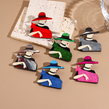 Broš - Akril; Brand Core Blue; Originalni dizajn; Likovi crtani; Funkcije: spomen, ukrašavanje, dar